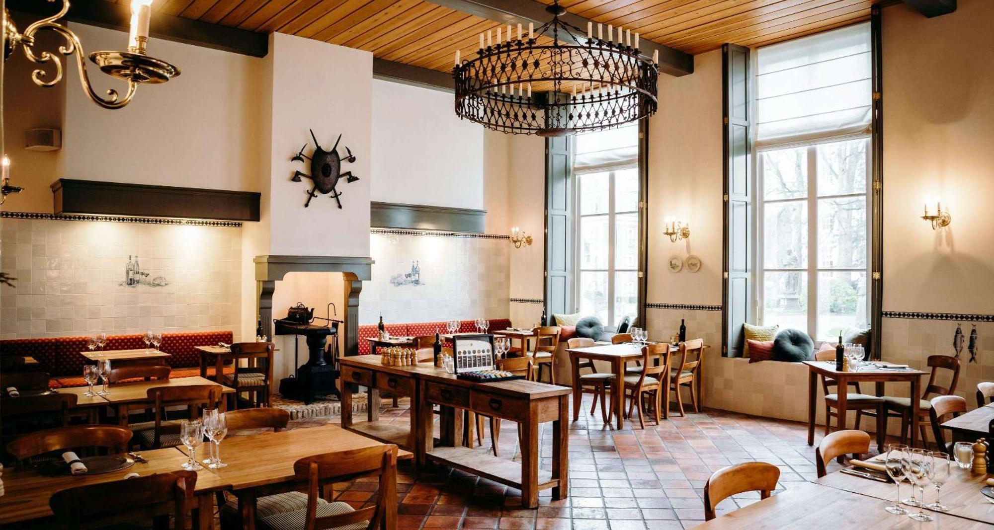Grand Hotel Karel V Utrecht Kültér fotó Restaurant